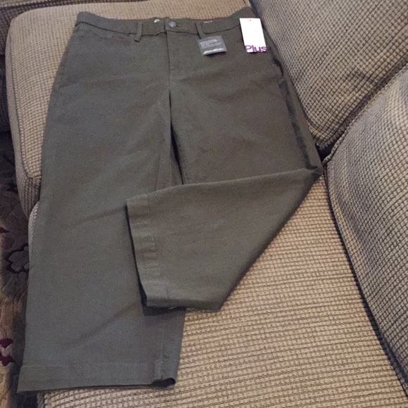 Eddie Bower wide leg cropped jeans (sz 14) - Picture 1 of 11